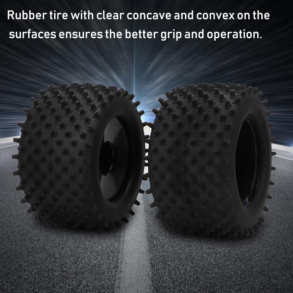 155mm Rubber Tire 82mm Hub Wheel Upgrade Parts for  Truck 1/8 RC Racing Car