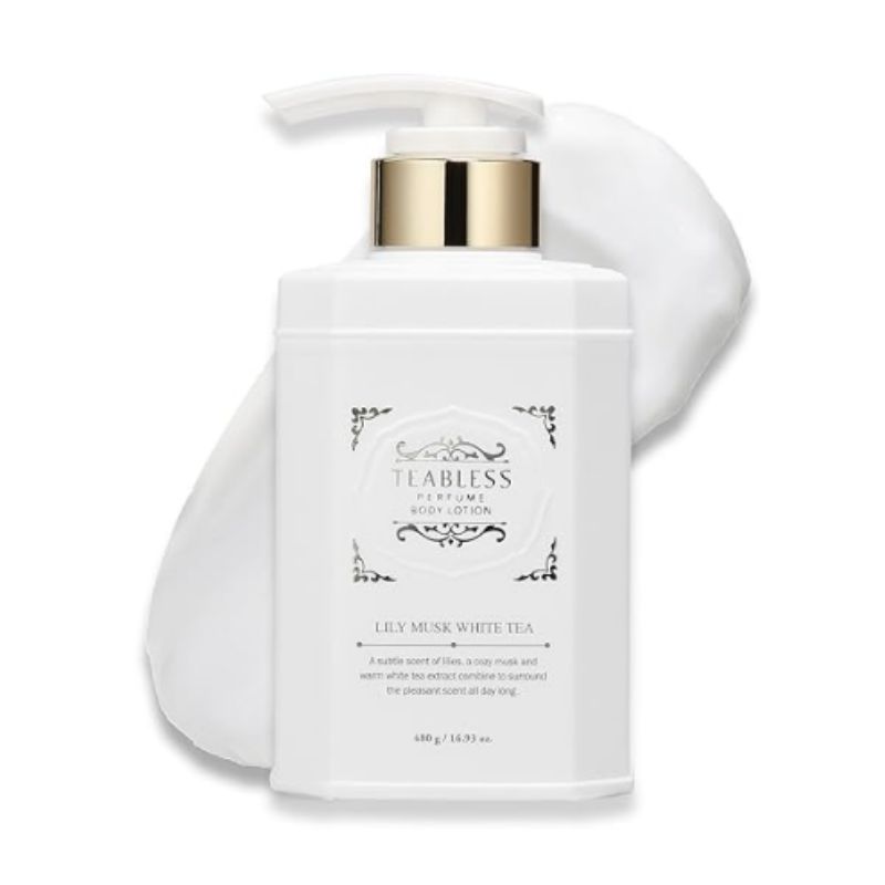TEABLESS Perfume Body Wash Lily Musk White Tea 500 g
