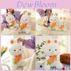 Adorable Carrot Rabbit Plush Toy Soft Stuffed Animal Pillow Cute Bunny Doll Birthday Gift For Girls