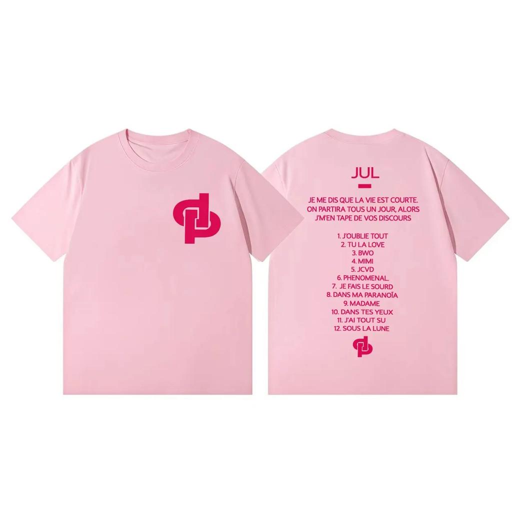 Jul July Tour 2026 Summer UNISEXs Womens Cotton Tshirts Harajuku Y2k Oversized Tshirt Fashion Casual Round Neck Vintage