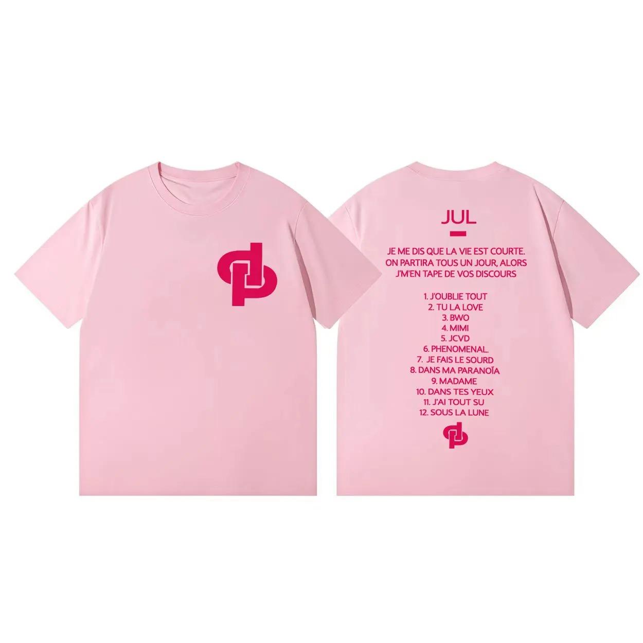 

2026 Summer Rapper Jul Tour T Shirt Unisex WOMEN Clothing Harajuku Y2k Oversized T-shirt Fashion Casual Short Sleeve T-shirts 2XL