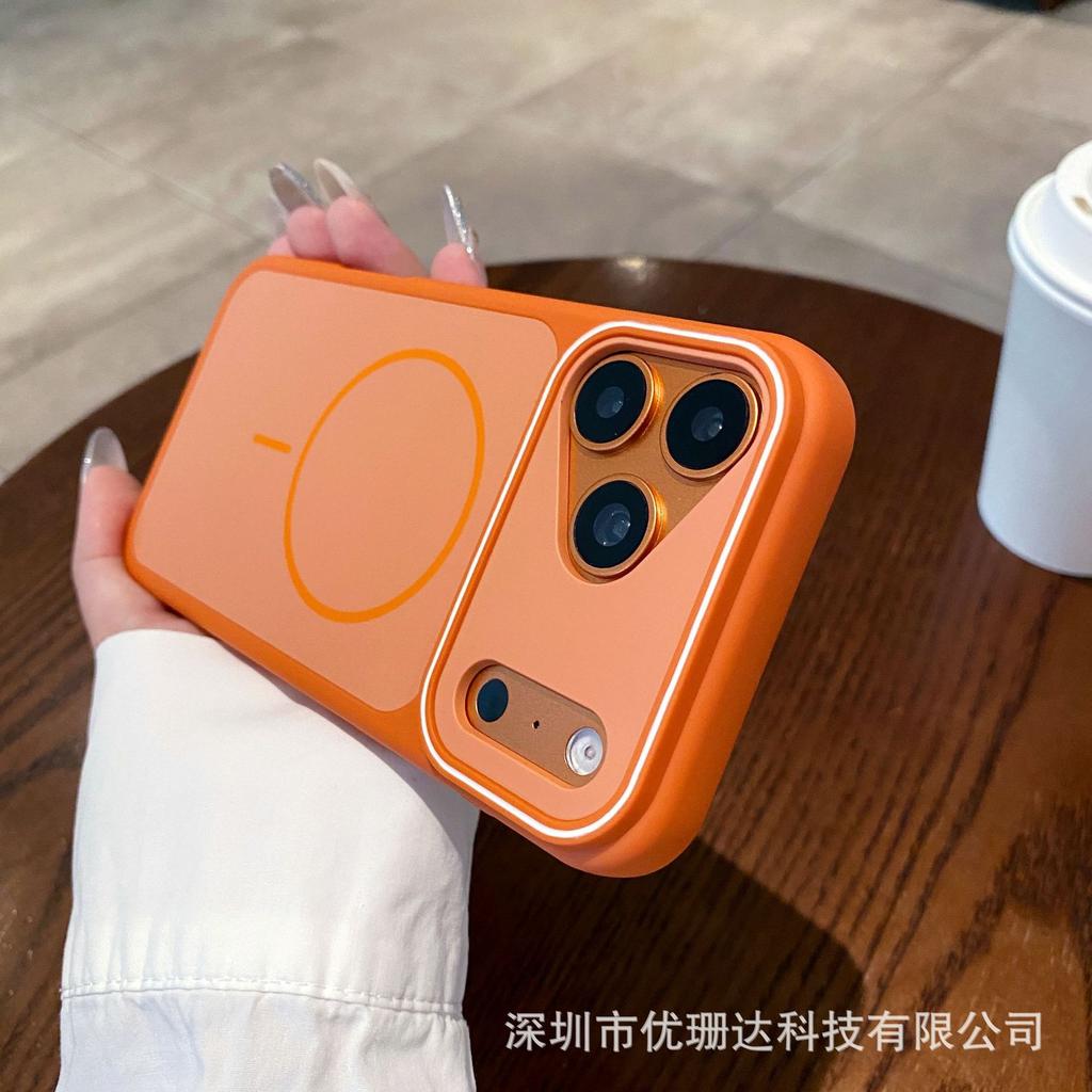 Applicable To iPhone11promax Two-color Skin Matte Magnetic Mobile Phone Case Apple 11 All-inclusive Anti-drop Protective Case