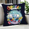 Game Cuphead Cushion Cover Cushion Cover Set 4Pcs 50X50 45X45 40X40 Pillowcase Decorative Sofa Home Decor