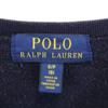 POLO RALPH LAUREN Long sleeve sweat trainer S Navy Bear logo Kid's Used