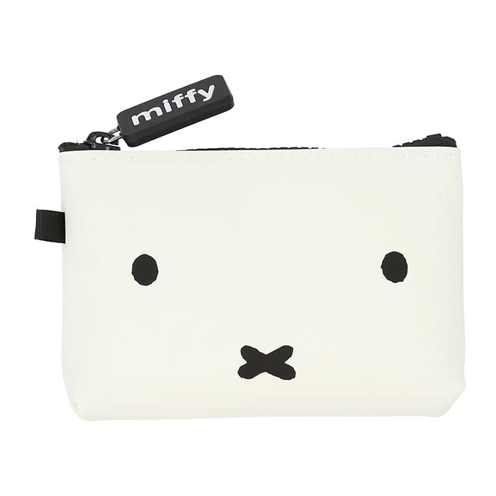 design Miffy x x x x White P+g NUU-small (White) W14.0 H9.5 D2.0cm (5.9" 3.7" 0.8") Face (PG-29701)