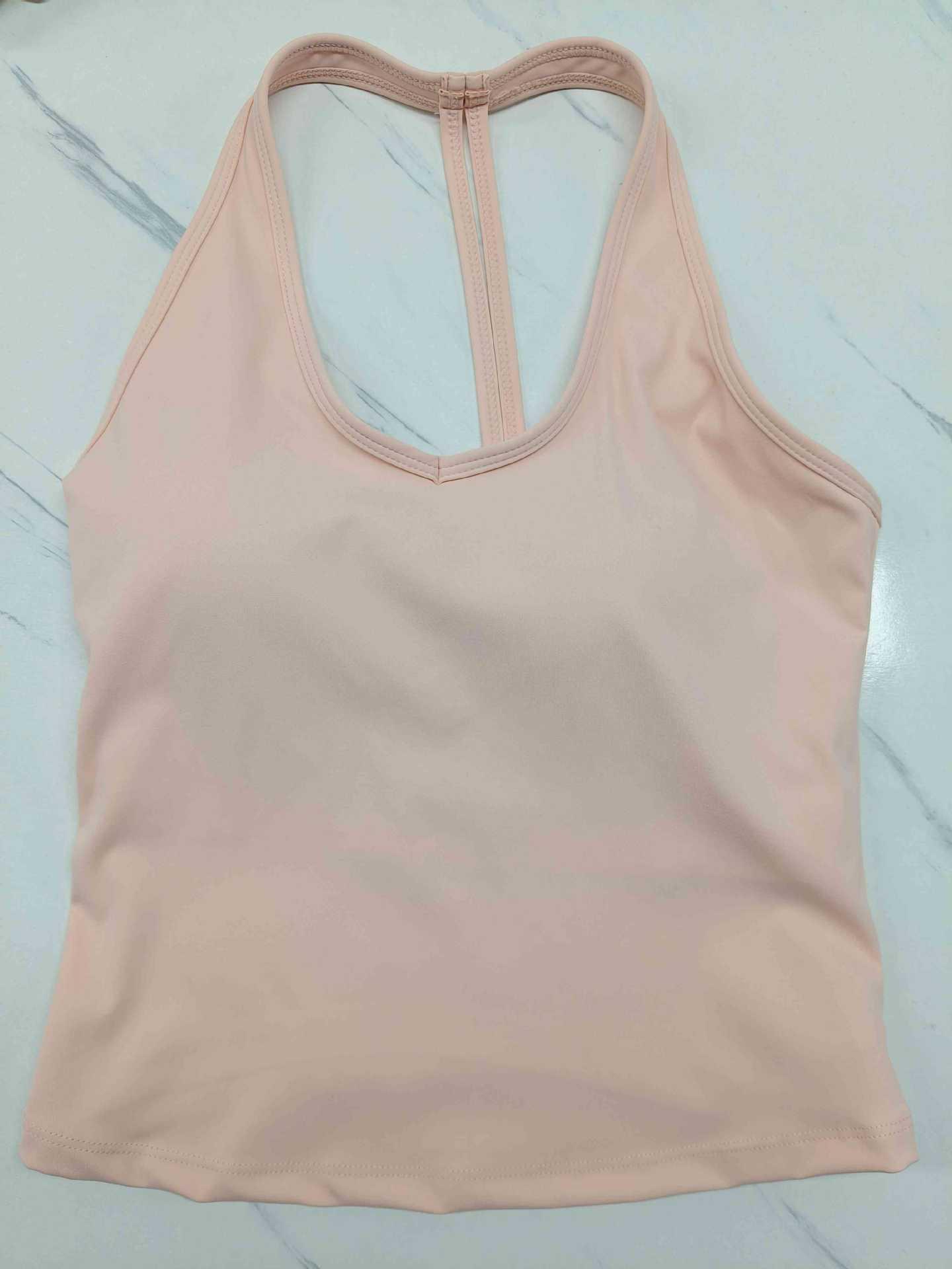 Women s V-Neck Halter Backless Sports Bra - Yoga, Running, Fitness