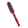 Round Styling Hair Brush Anti Static Handle Wood Roller Hairbrush for Salon Home Use Large Size 8.9 X 1.7in