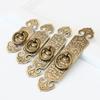 2 Pieces of Chinese Antique Furniture, Brass Surface Mounted Bookcase, Wardrobe, Cabinet Handle, Cabinet Door Hardware Handle