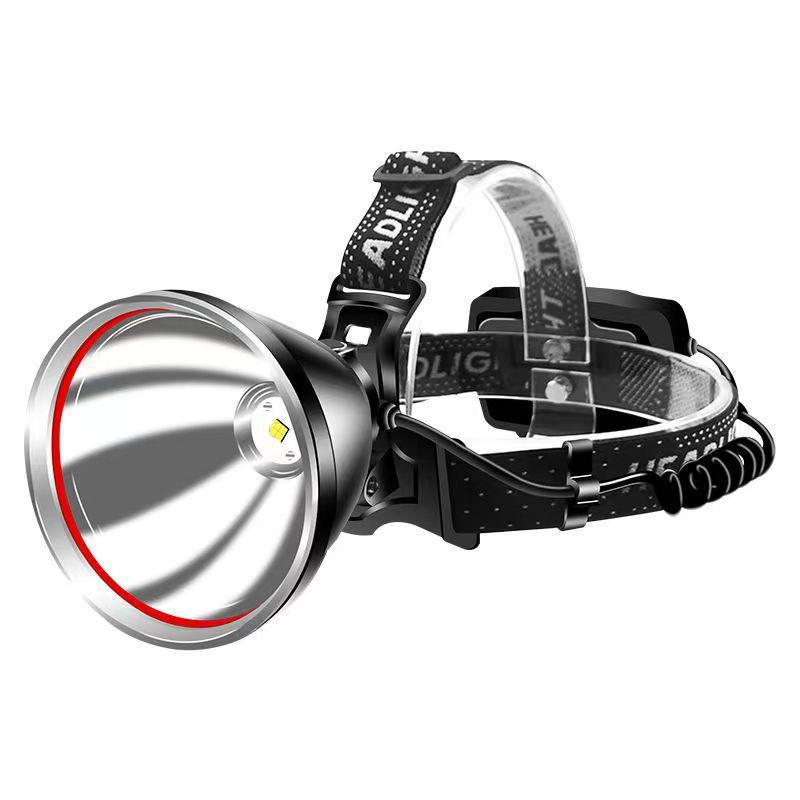 Super Bright Bright Light Rechargeable Head-mounted Outdoor Led Long-range Night Fishing