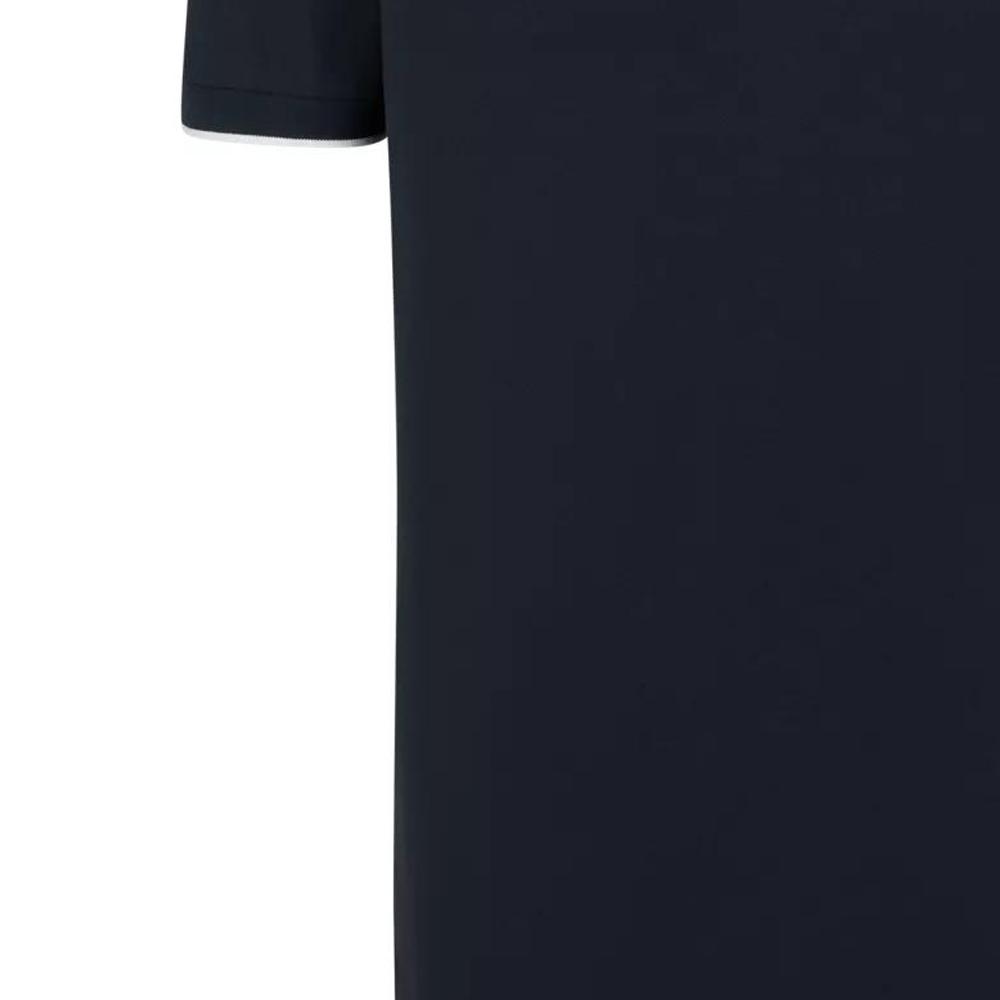HUGO BOSS SS23 Polo Shirts Men's Dark Blue Crew Neck Moderate Straight Fit 50469094-403
