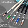 10/12 Pcs Adjustable Pencil Extender Holder Dual Head /Single Head Sketch School Office Painting Art Write Tool for Writing Rod