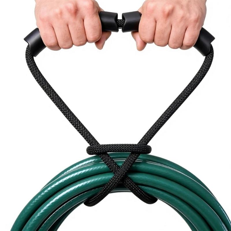 Flexible Length Bundling Straps Carry Cable Organizers for Organizing Water Pipe & Cables in Home or Workplace Setting