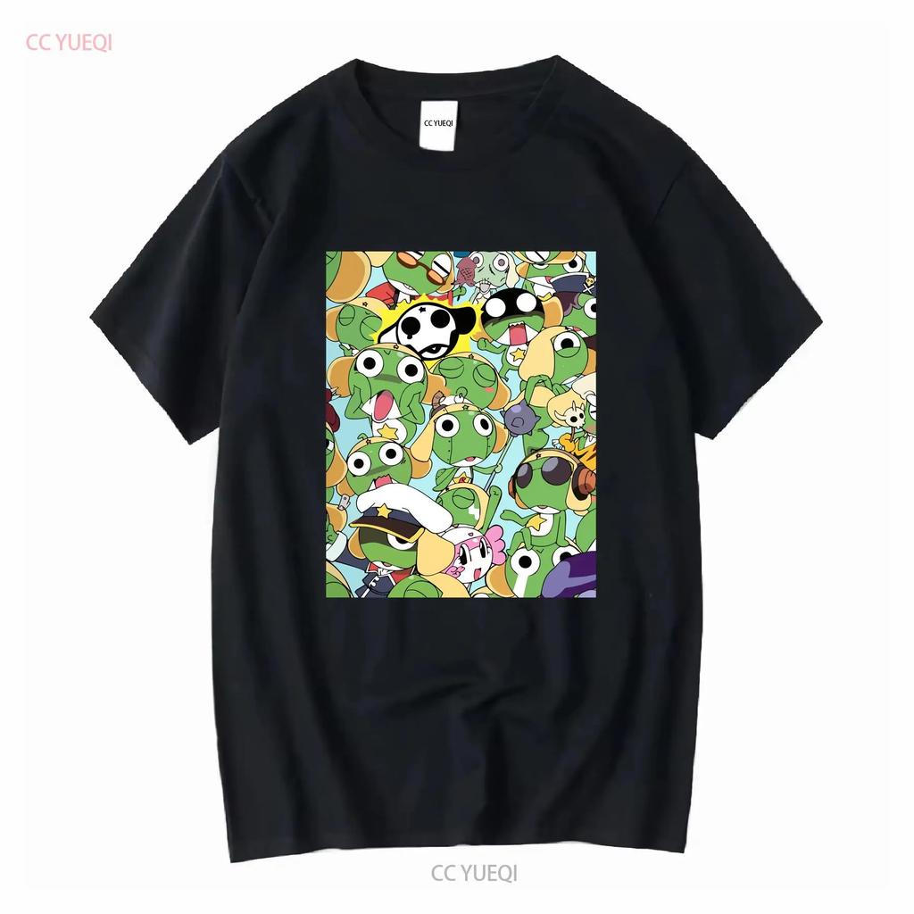 Green Frog Anime Pattern T-shirt