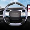 Ultradünne Wildleder-Lenkradabdeckung für den 2025 Geely Star Wish: Rutschfest & Schweißabsorbierend, Ideal für den Winter