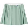 Skechers SS25 Classic Series Fashion Simple Moisture-Wicking Quick-Dry Breathable Skirt Pants Casual Skirt Women skirts Iceberg-Green L225W039-05F3