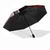 1pc Kakashi Hatake Automatic Umbrella Durable Iron Frame & Plastic Handle, Gift for Men & Women, Sturdy Construction, Playful Design yy250826189
