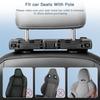 1Pc Adjustable Headrest Support Memory Sponge Neck Support Car Headrest Long Distance Travel Sleep Headrest Car Accessories