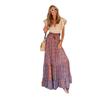 Fashionable Half Skirt Summer New Arrival Women's Streetwear Print Long Skirt Flounced Skirt Skirt