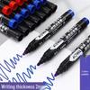 Black Broad Tip Quick-Drying Marker Pen for Express Logistics