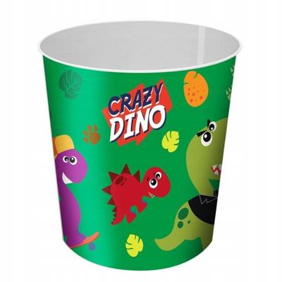CRAZY DINO Kosz Na Śmieci Dla Dzieci Dinozaur 4l