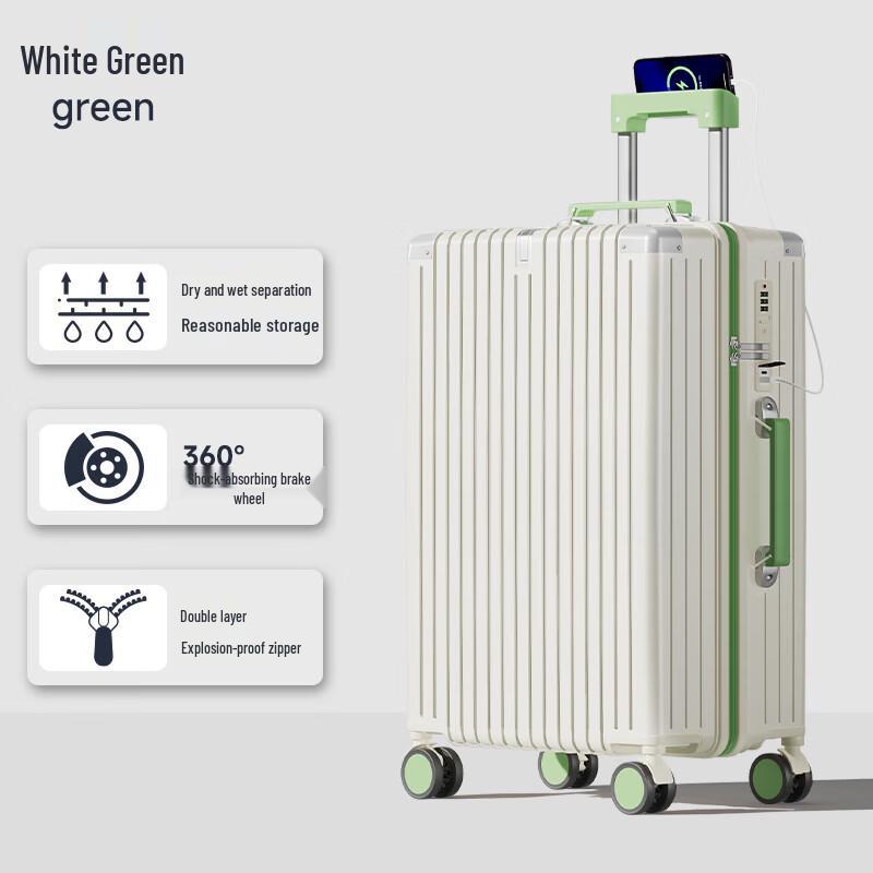 JOURHEY SHI Gradient Hardside Luggage 20 Inch