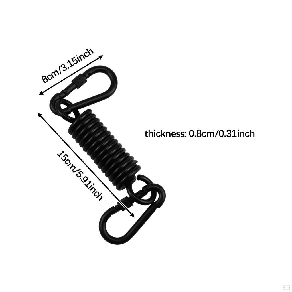 Kit for , Tension Brackets, Versatile Spring System Punching Bag And Outdoor Swing Seat