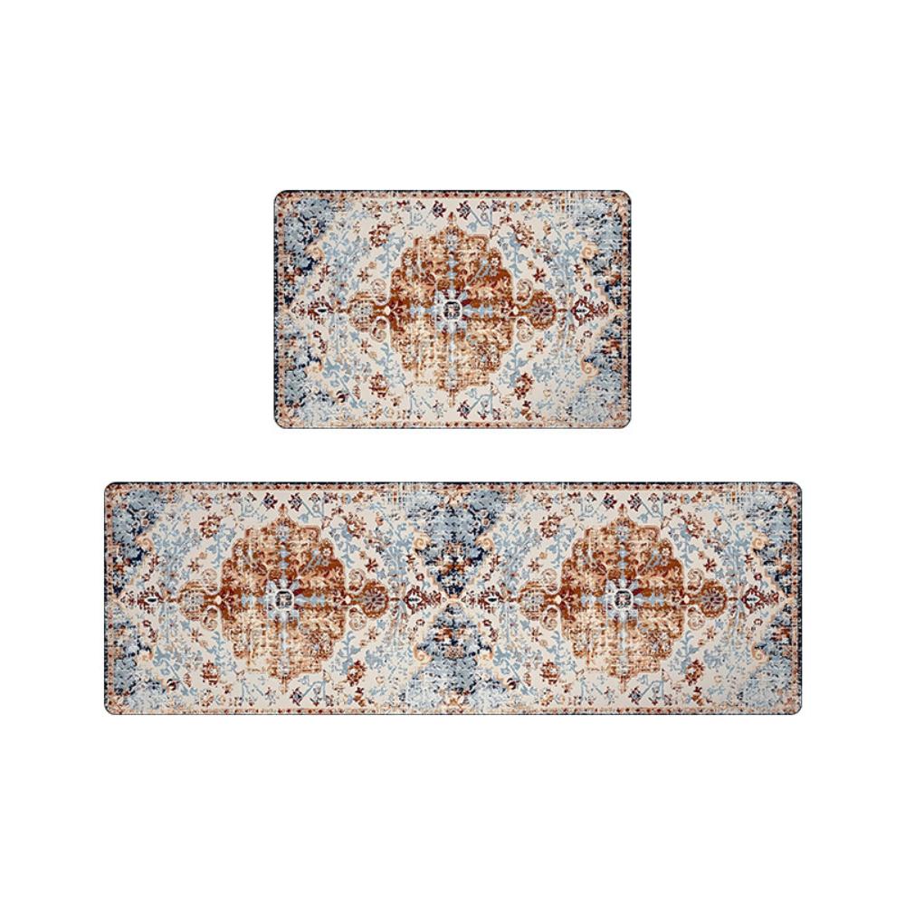 

Ретро Персидский Кухонный Коврик для Пола Коврик Нескользящий Длинный Полосатый Коврик для Прачечной Ковер Мягкий Коврик для Прихожей Машинная Стирка Коврик для Входной Двери 1pc-40x120CM