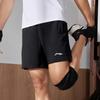 Li-Ning Running Series Solid Quick-Dry Cool Sports Shorts Men Bottoms Black AKST273-1