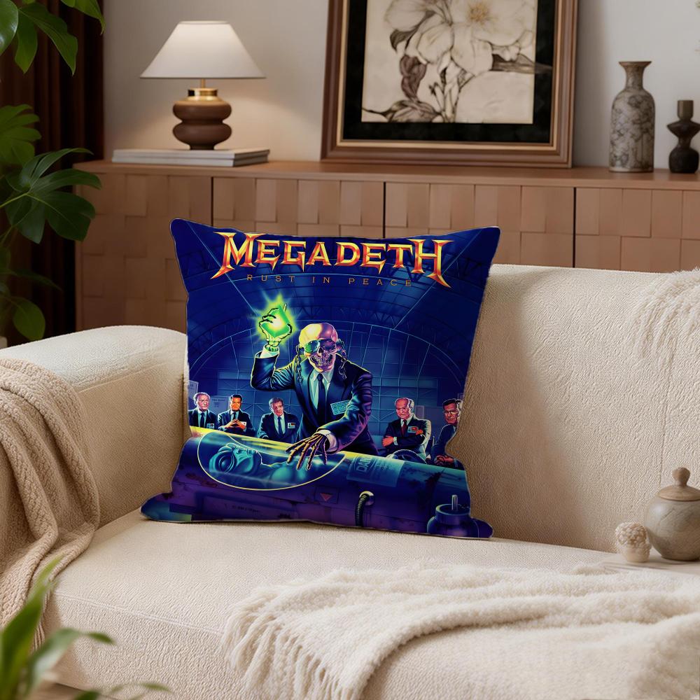 Megadeths Cushion Cover Cushion Cover Set 4Pcs 50X50 45X45 40X40 Pillowcase Decorative Sofa Home Decor