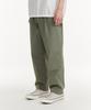 HELEMENT Henry One-Pleat Slacks (Khaki)