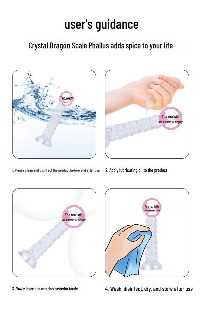 Drachenschuppen Analplug Set: Perlen-Plug, Entwicklungs-Dildo und Mehrzweck-Masturbator für anales und vaginales Spiel.