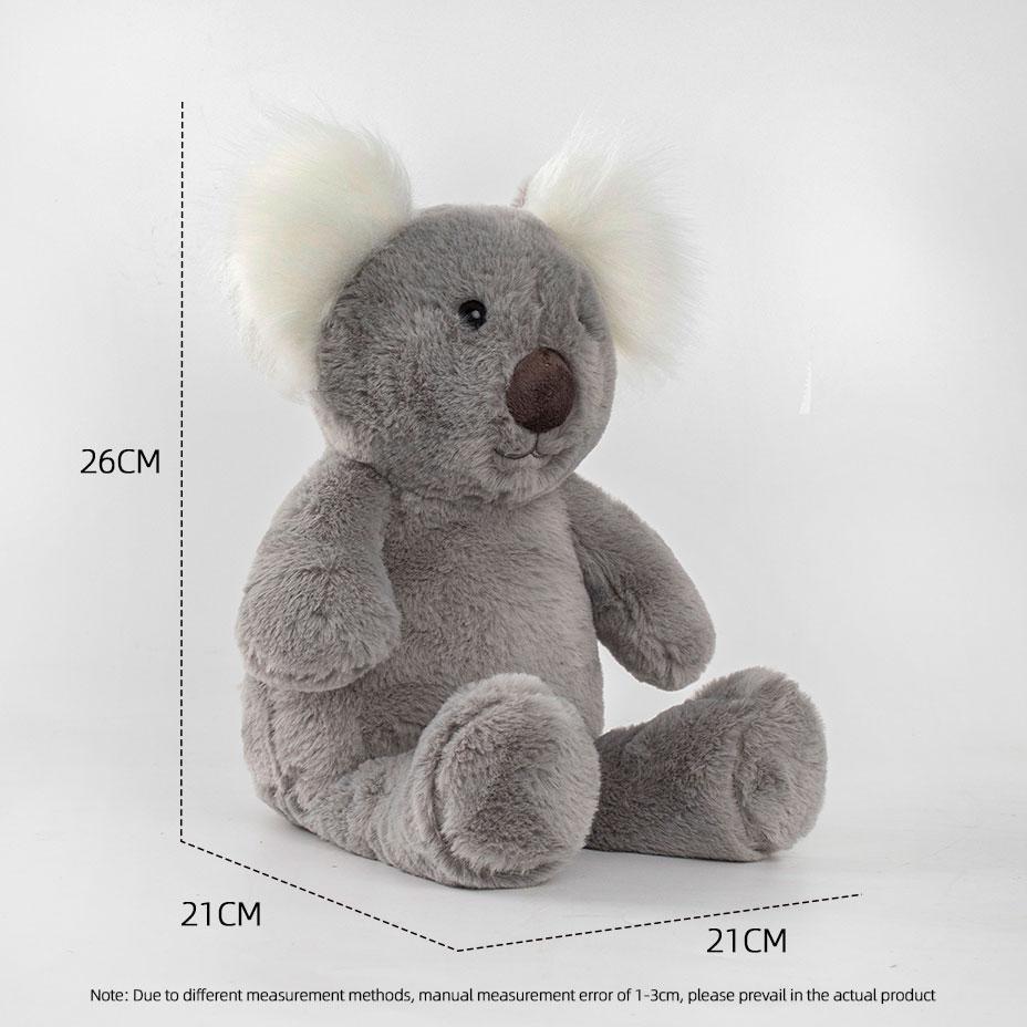 Peluche Animale con Braccia Lunghe Ponderato Morbido Pigro Soffice Peluche Animale Peluche Procione Orso Koala Giraffa Peluche Morbido Cuscino