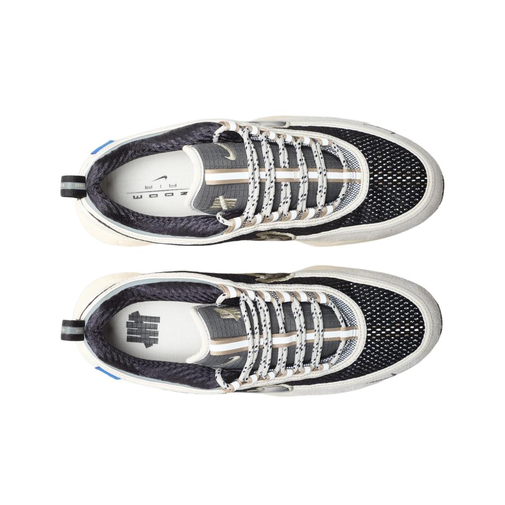 Undefeated x Nike Air Zoom Spiridon SP Phantom Heren Sneakers Zwart Licht-Crème HV4847-001