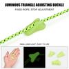 10/20PCS Tent Rope Fastener Adjuster Outdoor Camping Triangle Non-Slip Hiking Rope Buckles Stopper Tools Adjust Rope Accessories