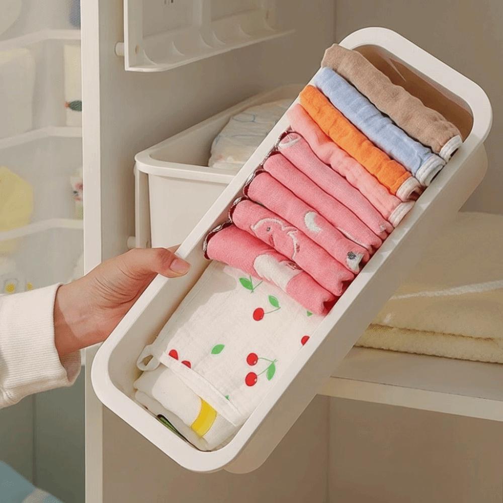 Drawer Style Cabinet Storage Box No Drilling Wall Mounted Storage Box Kitchen Storage Rack Home