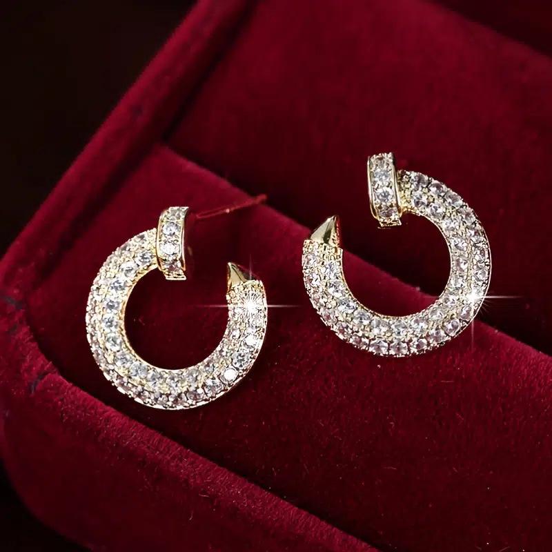 Lindon Fashion, aliaj de cupru, zircon, bijuterii, cercei cu picătură pentru femei, cadouri de petrecere de nuntă