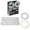 Studio Grade Aluminum Alloy Tape Splicing Set Reel to Reel Tape Splicing Block 1/2 1/4 10Inch Durable Professional