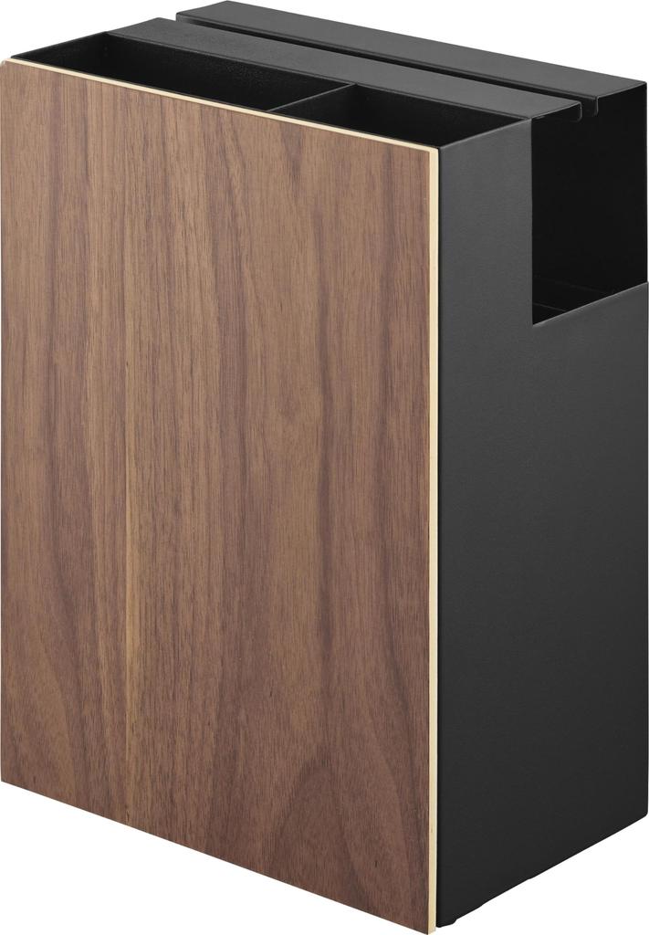 Yamazaki Cleaner Tool W20 x x Keeps Cleaning Tools Organized and Product 1745 Organizer, Brown, Approx. D12.7 H28cm, RIN, Organized, Code