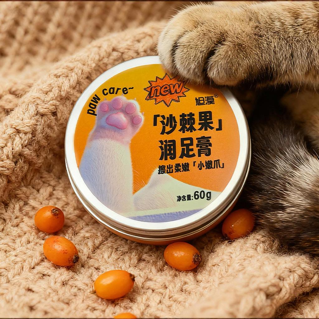Pet Paw Care Balm for Dogs and Cats Paw Moisturizing Cream Protects Dry Cracked Pads Nourishing Paw Treatment Suitable for All Breeds and Sizes