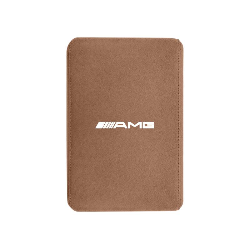 AABCS1 Memory Foam Car Armrest Cushion 5CM Thick Arm Rest Pad For Mercedes Benz AMG GLE GLS CLA CLE GLC CLS GLA W223 Tire Valve Cap