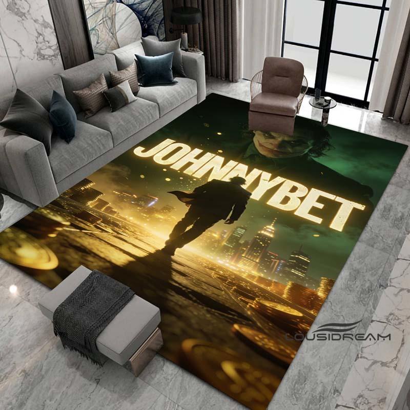 3D-Printed Joker Rug—perfect for Use As A Bedroom Play Mat, Living Room Rug, or Home Decor. 60x90cm