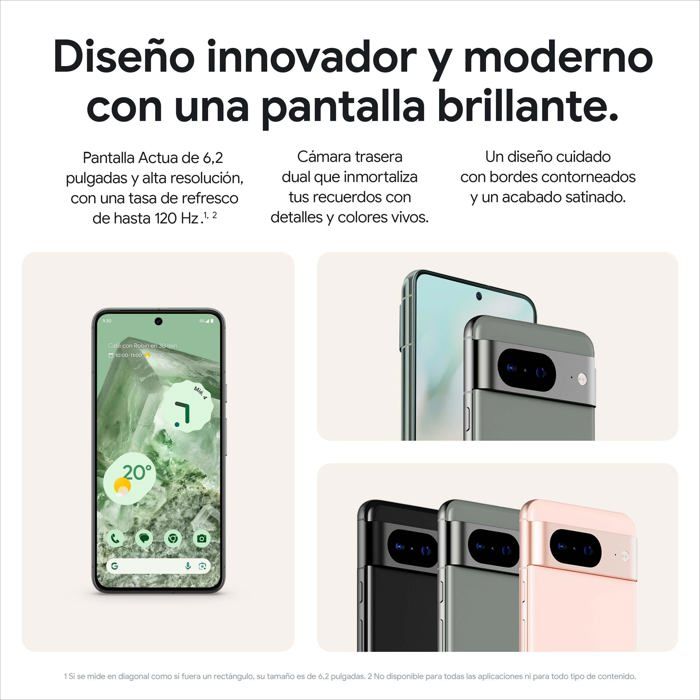 Smartphone Google Pixel 8 128Go Vert Sauge 5G