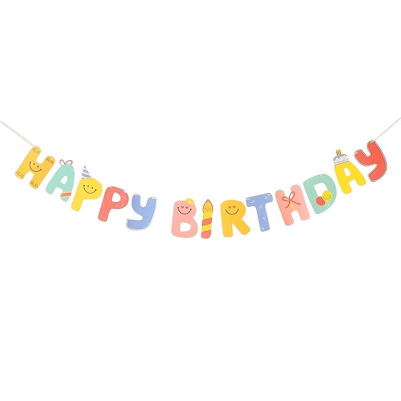 

Colorful Birthday Celebration Flags, Backdrop Banners, And Easy-To-Hang Decorations Suitable for Party Backgrounds And Birthday Celebrations