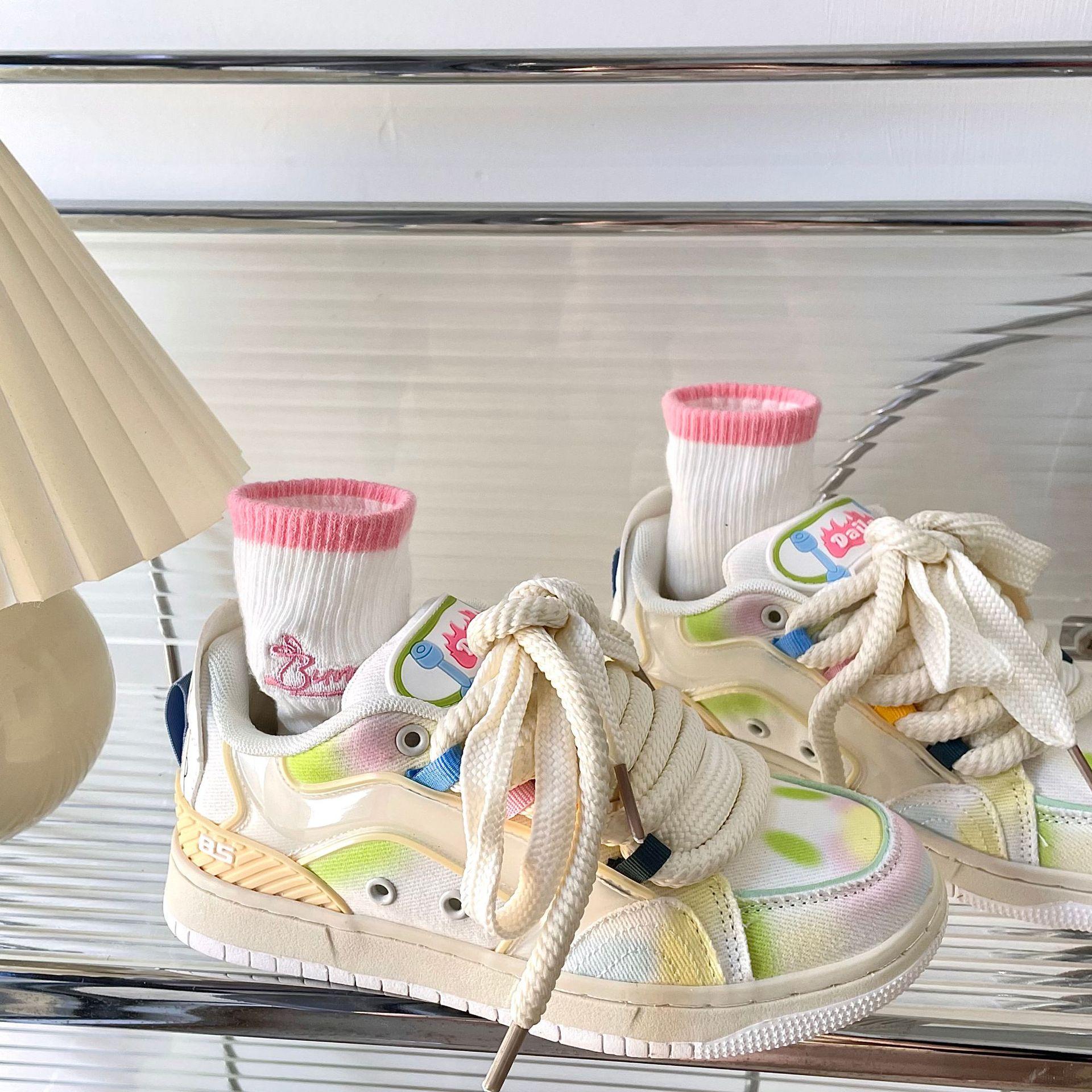 Женская обувь Весенняя студенческая обувь Женская обувь для доски Женская обувь большого — фото 10