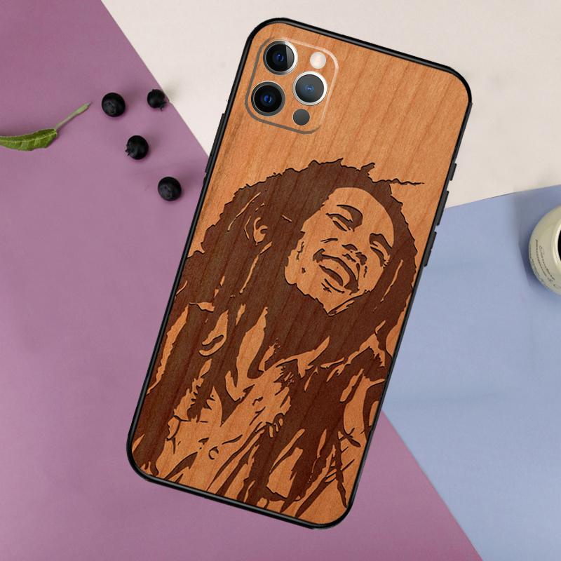 Buddha Jesus Guadalupe Holz Handyhülle Für iPhone 17 16 15 14 11 12 13 Pro Max Plus 12 13 mini 16e 17 Air Bumper Hülle