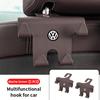 Four-Head Hook Car Accessories Seat Back Hook Portable Hanger For Volkswagen VW Scirocco Jetta Beetle Golf 4 5 6 Passat Polo B5 JJ2