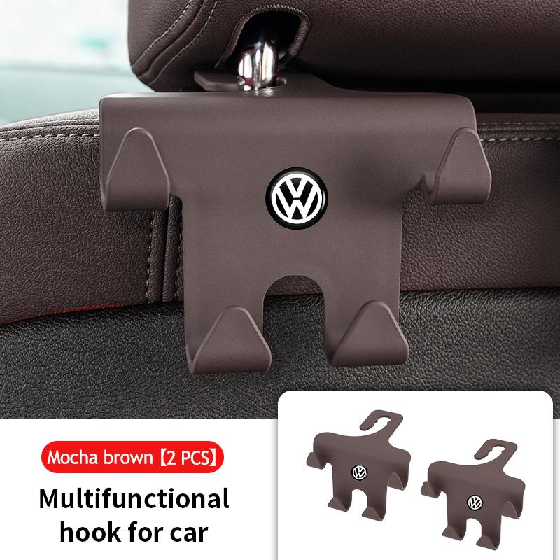 Four-Head Hook Car Accessories Seat Back Hook Portable Hanger For Volkswagen VW Scirocco Jetta Beetle Golf 4 5 6 Passat Polo B5 JJ2