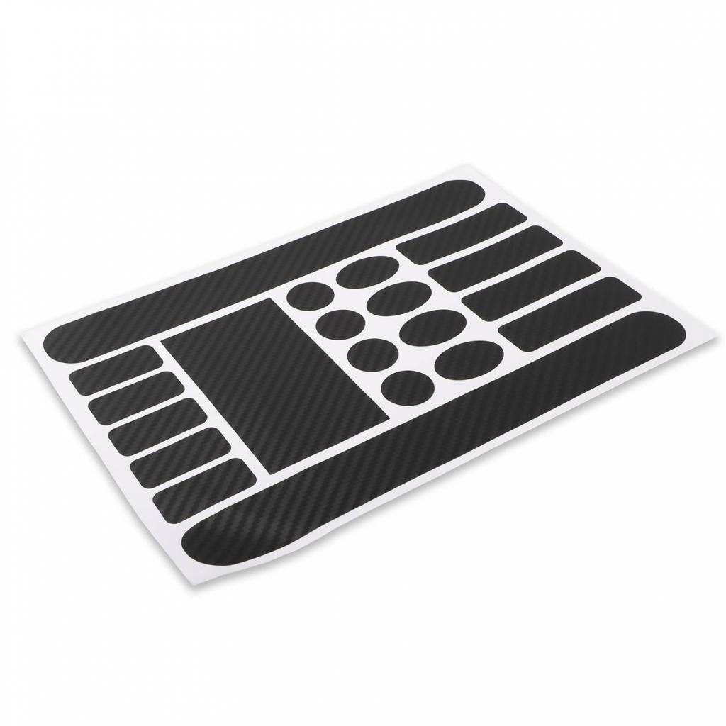 1 Satz Wasserdichter Fahrradaufkleber Kohlefaser Schutzfolie Für Mountainbike