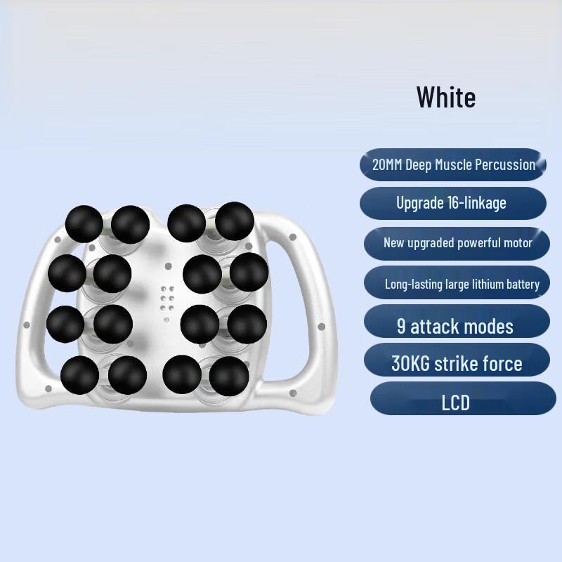 

Jiupin 16-Head Electric Fascia Massage Gun