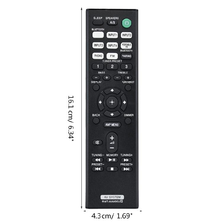 Remote Control for STR-DH190 STR-DH590 Remote Update Chip No Program Needed